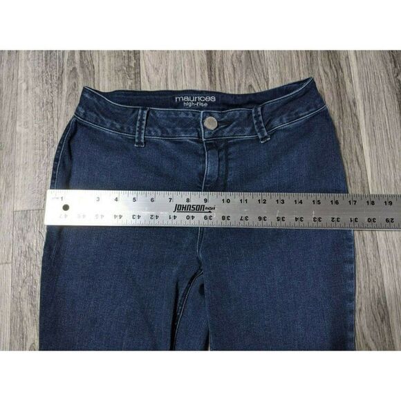 (3/$35) Maurices Womens Size Small Regular High Rise Stretchy Denim Blue Jeans - Picture 7 of 10
